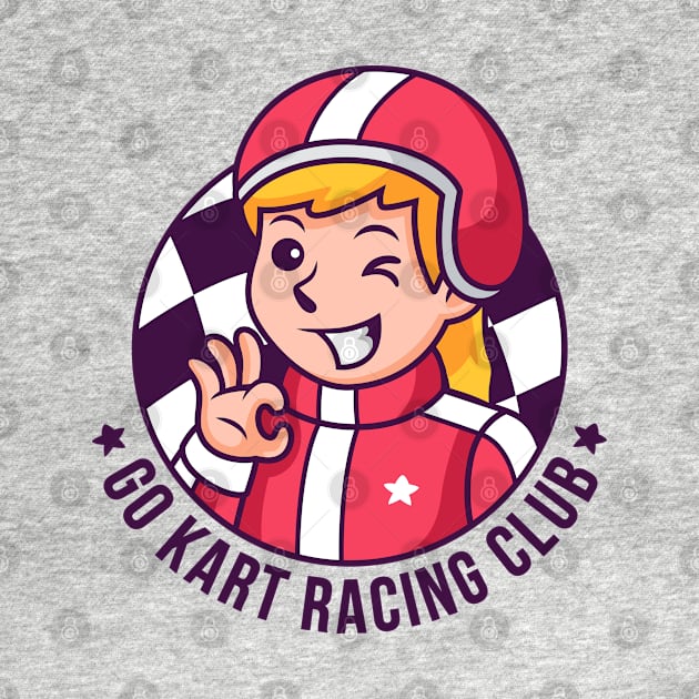 Go Kart Racing Club - Kawaii by Ravensdesign